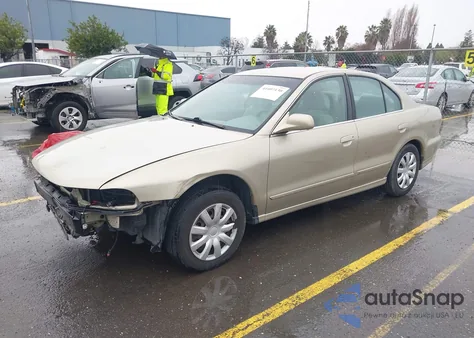 2001 Mitsubishi Galant Es z USA, uszkodzony, nr VIN 4A3AA46G21E034794